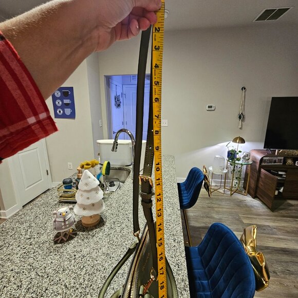 Michael Kors Army Green Top Handle Bag - Picture 14 of 14